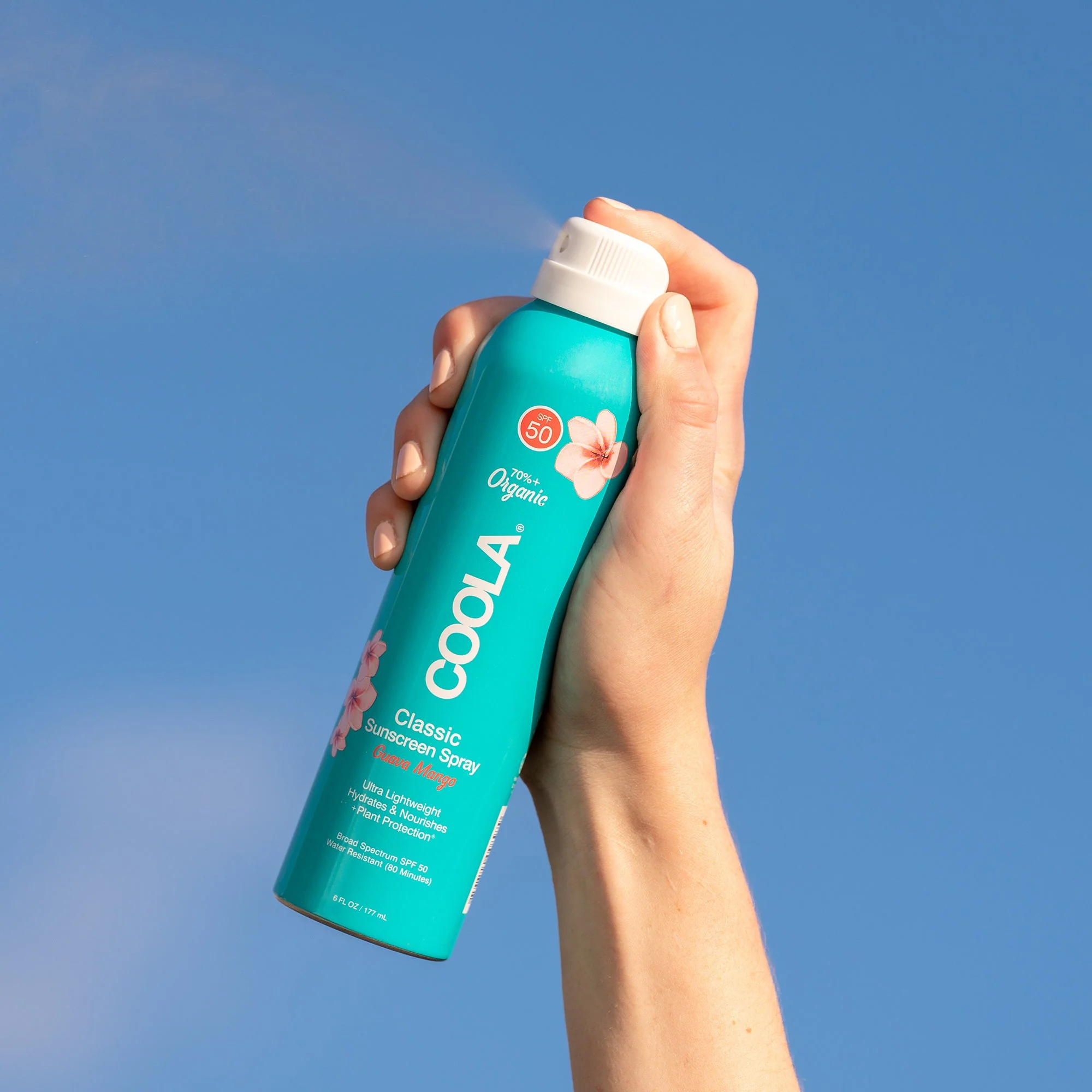 Coola Classic Body SPF 50 Sunscreen Spray - Guava Mango